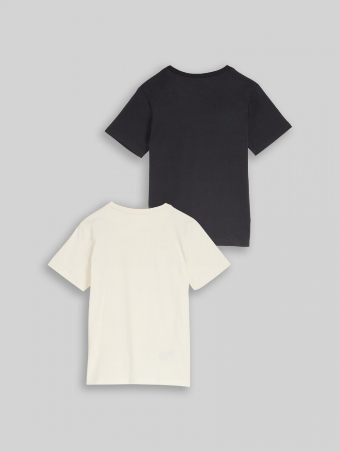 Tom Tailor T-Shirt im 2er-Pack - Wool White Tom Tailor T-Shirt im 2er-Pack - Wool White