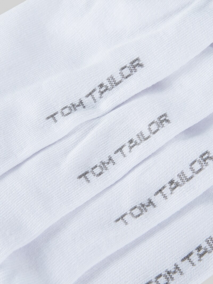Tom Tailor Sneakersocken im 4er-Pack - White Tom Tailor Sneakersocken im 4er-Pack - White