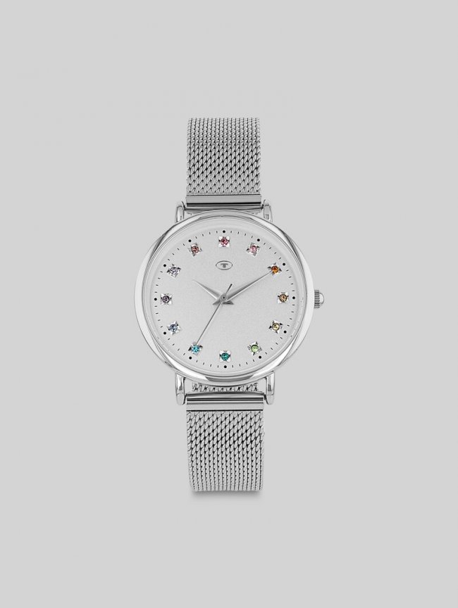 Tom Tailor Armbanduhr aus Edelstahl silber mit 31,9mm - Silver Tom Tailor Armbanduhr aus Edelstahl silber mit 31,9mm - Silver