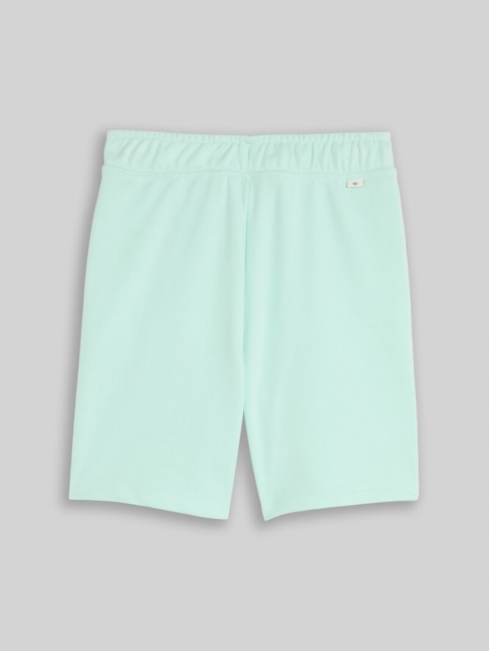 Tom Tailor Basic Sweat-Shorts - Light Bay Green