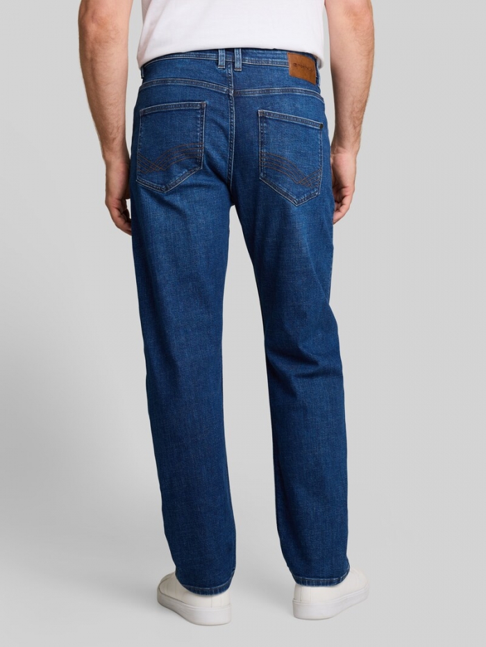 Tom Tailor TTMORRIS RELAXED Jeans - Dark Stone Bright Blue Denim Tom Tailor TTMORRIS RELAXED Jeans - Dark Stone Bright Blue Denim
