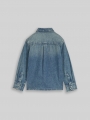 Tom Tailor Regular Fit Jeanshemd mit Baumwolle - Tinted Blue Denim Tom Tailor Regular Fit Jeanshemd mit Baumwolle - Tinted Blue Denim