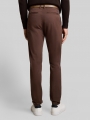 Tom Tailor Slim Chino Hose mit Gürtel - Cool Dark Brown Tom Tailor Slim Chino Hose mit Gürtel - Cool Dark Brown