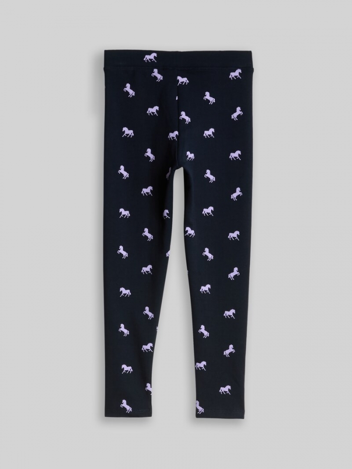 Tom Tailor Leggings mit Allover-Print - Dark Blue Horses Print Tom Tailor Leggings mit Allover-Print - Dark Blue Horses Print