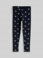 Tom Tailor Leggings mit Allover-Print - Dark Blue Horses Print