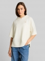 Tom Tailor Hoodie Sweatshirt aus Scuba - Whisper White Tom Tailor Hoodie Sweatshirt aus Scuba - Whisper White