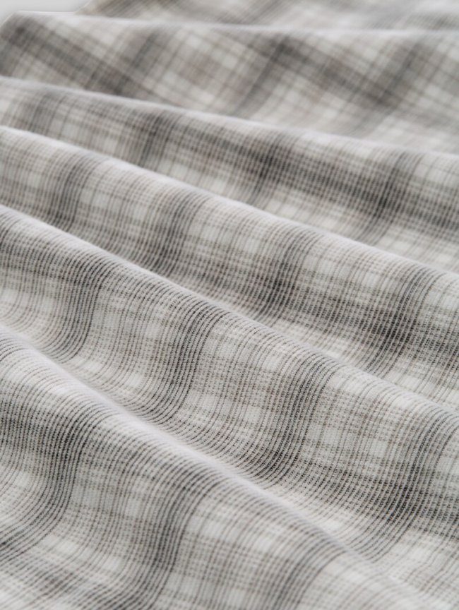 Tom Tailor Regular Fit Cordhemd mit Karomuster - White Based Taupe Check Tom Tailor Regular Fit Cordhemd mit Karomuster - White Based Taupe Check