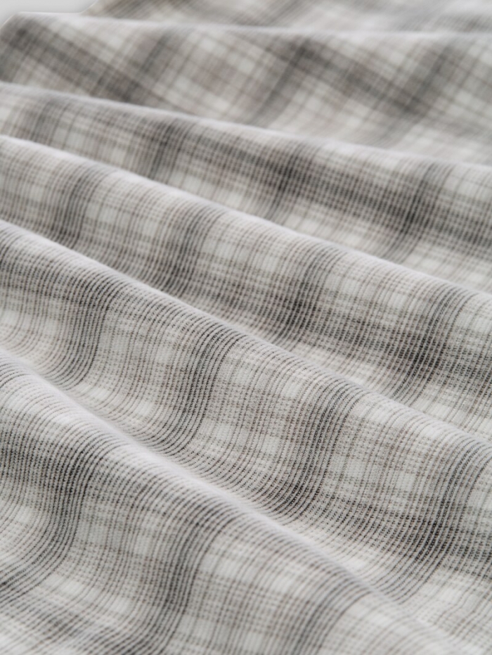 Tom Tailor Regular Fit Cordhemd mit Karomuster - White Based Taupe Check Tom Tailor Regular Fit Cordhemd mit Karomuster - White Based Taupe Check