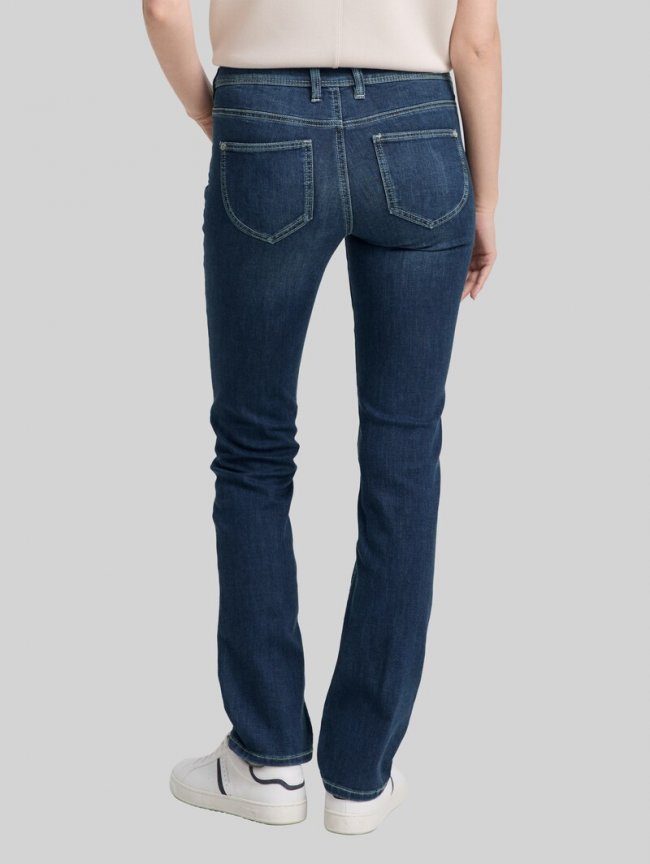 Tom Tailor TTALEXA STRAIGHT Jeans - Dark Stone Wash Denim Tom Tailor TTALEXA STRAIGHT Jeans - Dark Stone Wash Denim