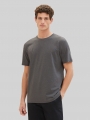 Tom Tailor Basic T-Shirts im 2er-Pack - Dark Grey Melange Tom Tailor Basic T-Shirts im 2er-Pack - Dark Grey Melange