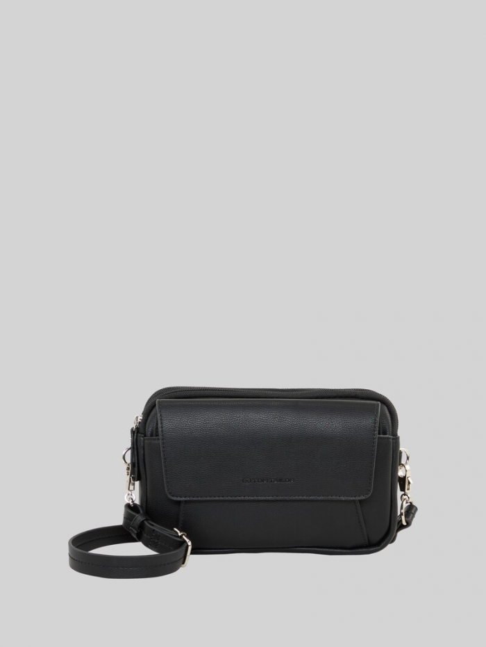 Tom Tailor TTTILLY S Umhängetasche mit Umschlag - Schwarz / Black Tom Tailor TTTILLY S Umhängetasche mit Umschlag - Schwarz / Black