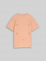 Tom Tailor Oversize T-Shirt mit Rückenprint - Dusty Light Orange Tom Tailor Oversize T-Shirt mit Rückenprint - Dusty Light Orange