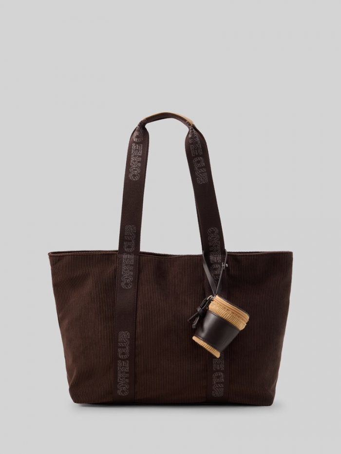 Tom Tailor TTCORTINI L Shopper mit Anhänger - Dark Brown Tom Tailor TTCORTINI L Shopper mit Anhänger - Dark Brown