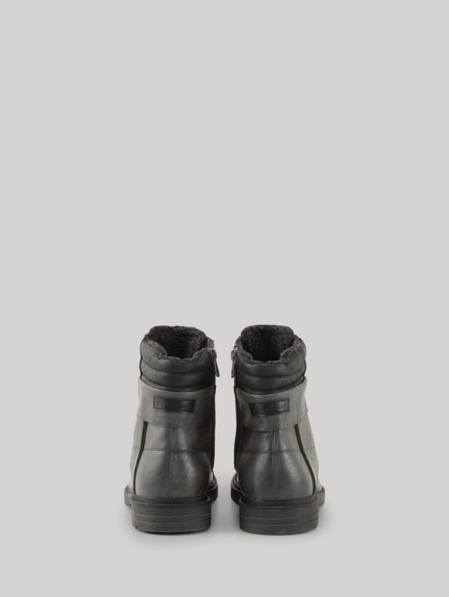 Tom Tailor Wasserdichte Stiefeletten mit Fütterung - Coal Tom Tailor Wasserdichte Stiefeletten mit Fütterung - Coal