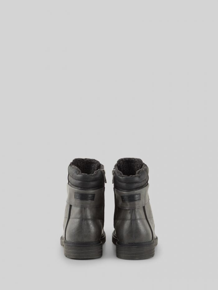 Tom Tailor Wasserdichte Stiefeletten mit Fütterung - Coal Tom Tailor Wasserdichte Stiefeletten mit Fütterung - Coal