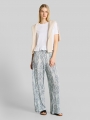 Tom Tailor Crinkle Wide Leg Hose mit Schlangenprint - Faded Snake Print Tom Tailor Crinkle Wide Leg Hose mit Schlangenprint - Faded Snake Print