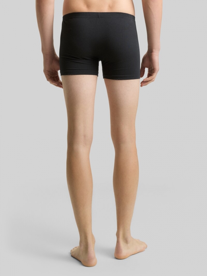 Tom Tailor Kurze Boxershorts im 4er-Pack - Black-dark-solid