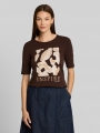 Tom Tailor Slim Fit T-Shirt mit Print - Java Dark Brown Tom Tailor Slim Fit T-Shirt mit Print - Java Dark Brown