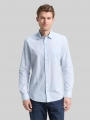 Tom Tailor Fitted Hemd aus Baumwolle - Light Blue Stripe Tom Tailor Fitted Hemd aus Baumwolle - Light Blue Stripe