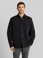 Tom Tailor Sweat-Overshirt mit Taschen - Black Tom Tailor Sweat-Overshirt mit Taschen - Black
