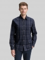 Tom Tailor Regular Fit Hemd mit Karo-Muster - Navy Tonal Check Tom Tailor Regular Fit Hemd mit Karo-Muster - Navy Tonal Check
