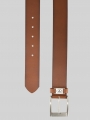 Tom Tailor TTNATHAN Ledergürtel mit eckiger Dornschließe - Light Brown Uni Tom Tailor TTNATHAN Ledergürtel mit eckiger Dornschließe - Light Brown Uni