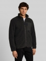 Tom Tailor Relaxed Fit Teddy Jacke - Coal Mine Grey