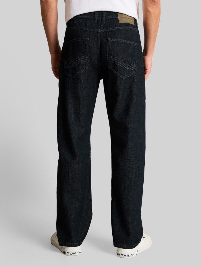 Tom Tailor TTMORRIS RELAXED Jeans - Rinsed Blue Denim Tom Tailor TTMORRIS RELAXED Jeans - Rinsed Blue Denim