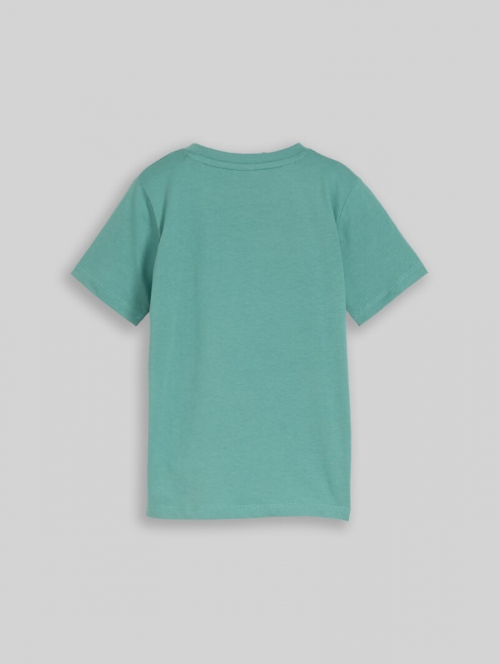 Tom Tailor T-Shirt mit Wendepailletten - Salvia Tom Tailor T-Shirt mit Wendepailletten - Salvia