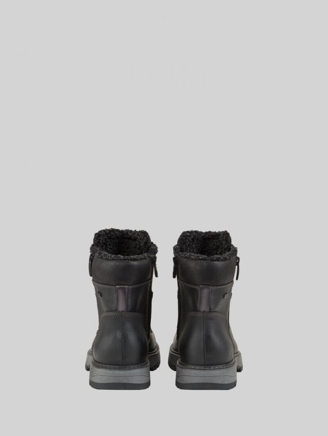 Tom Tailor Gefütterte Stiefel - Black Tom Tailor Gefütterte Stiefel - Black