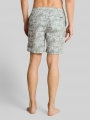 Tom Tailor Badeshorts mit Muster - Sea Spray Stripy Palm Print Tom Tailor Badeshorts mit Muster - Sea Spray Stripy Palm Print