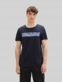 Tom Tailor T-Shirt mit Print im 3er-Pack - Black Tom Tailor T-Shirt mit Print im 3er-Pack - Black