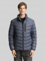 Tom Tailor Lightweight Steppjacke mit Stehkragen - Urban Medium Grey Tom Tailor Lightweight Steppjacke mit Stehkragen - Urban Medium Grey