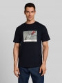 Tom Tailor T-Shirt mit Print - Sky Captain Blue Tom Tailor T-Shirt mit Print - Sky Captain Blue