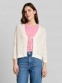 Tom Tailor Cardigan mit Schleifendetail - Whisper White Tom Tailor Cardigan mit Schleifendetail - Whisper White