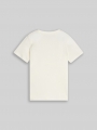 Tom Tailor T-Shirt mit Print aus Baumwolle - Wool White Tom Tailor T-Shirt mit Print aus Baumwolle - Wool White