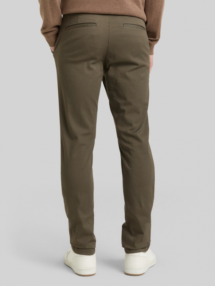 Tom Tailor TTTRAVIS SLIM Chino Hose - Deep Leaf Green Tom Tailor TTTRAVIS SLIM Chino Hose - Deep Leaf Green