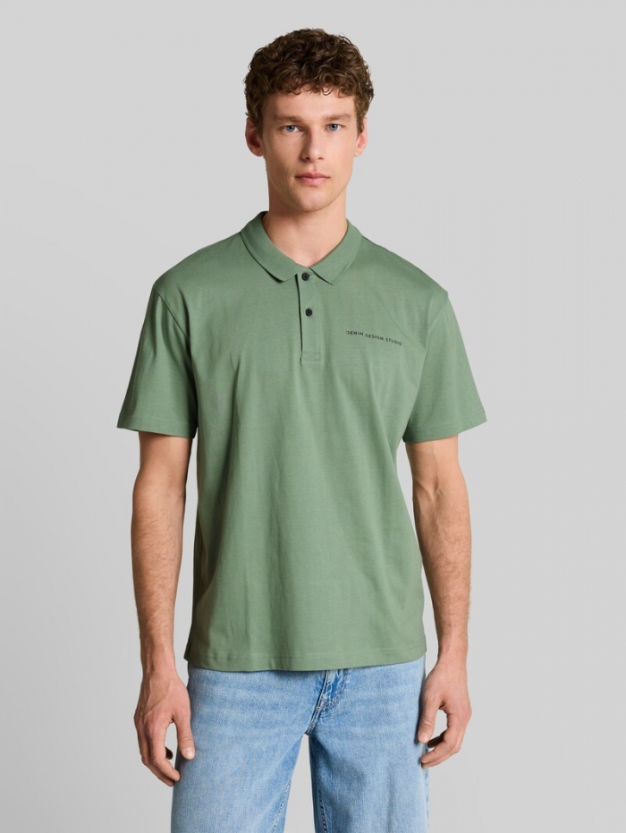 Tom Tailor Relaxed Fit Poloshirt aus Baumwolle - Sea Spray Tom Tailor Relaxed Fit Poloshirt aus Baumwolle - Sea Spray