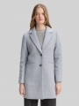 Tom Tailor Slim Fit Wollmantel - Cement Grey Mélange Tom Tailor Slim Fit Wollmantel - Cement Grey Mélange