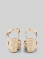 Tom Tailor Sandalen mit Keilabsatz - Offwhite-sand Tom Tailor Sandalen mit Keilabsatz - Offwhite-sand