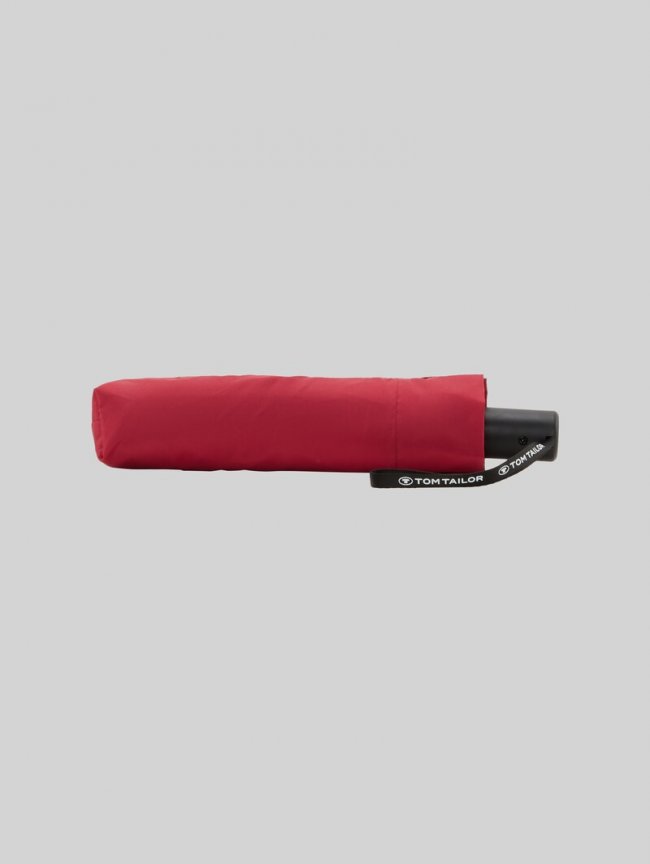 Tom Tailor Mini Regenschirm mit Automatik - Barberry Tom Tailor Mini Regenschirm mit Automatik - Barberry
