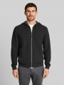 Tom Tailor Strickjacke mit Kapuze - Black Grey Melange Tom Tailor Strickjacke mit Kapuze - Black Grey Melange