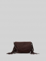 Tom Tailor TTDEYANIRA Überschlagtasche mit Fransen - Dark Brown Tom Tailor TTDEYANIRA Überschlagtasche mit Fransen - Dark Brown