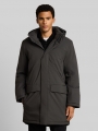 Tom Tailor Relaxed Fit Parka mit abnehmbarer Kapuze - Coal Mine Grey Tom Tailor Relaxed Fit Parka mit abnehmbarer Kapuze - Coal Mine Grey
