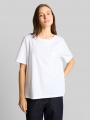 Tom Tailor Boxy Fit T-Shirt mit Brusttasche - White