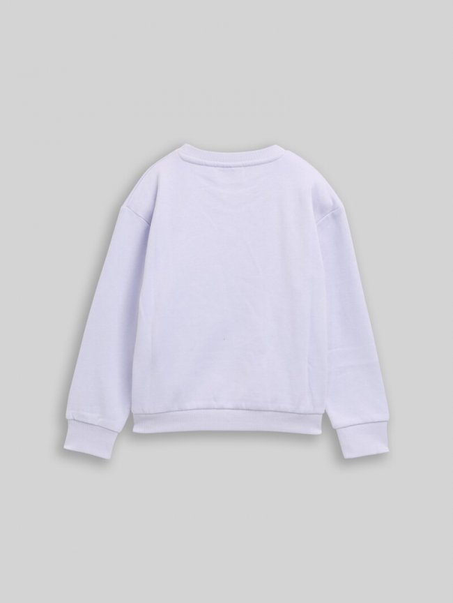 Tom Tailor Cropped Sweatshirt mit Wendepailletten - Light Lavender Tom Tailor Cropped Sweatshirt mit Wendepailletten - Light Lavender
