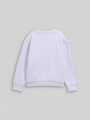 Tom Tailor Cropped Sweatshirt mit Wendepailletten - Light Lavender
