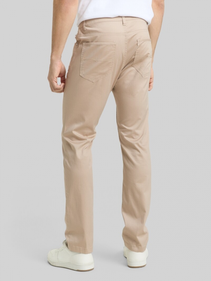 Tom Tailor TTJOSH REGULAR SLIM Hose - Cashew Beige Tom Tailor TTJOSH REGULAR SLIM Hose - Cashew Beige
