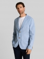Tom Tailor Sakko mit Leinenanteil - Bleeched Blue Chambray
