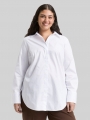 Tom Tailor Plus Size - Loose Fit Bluse mit Strasssteinen - Stones On Solid Tom Tailor Plus Size - Loose Fit Bluse mit Strasssteinen - Stones On Solid
